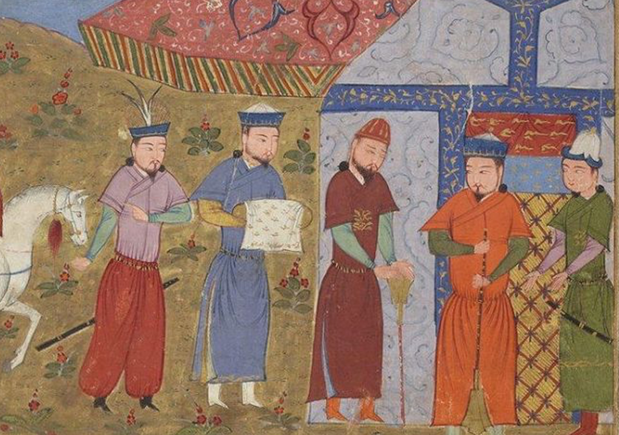 Historical Anatolian manuscript illustration