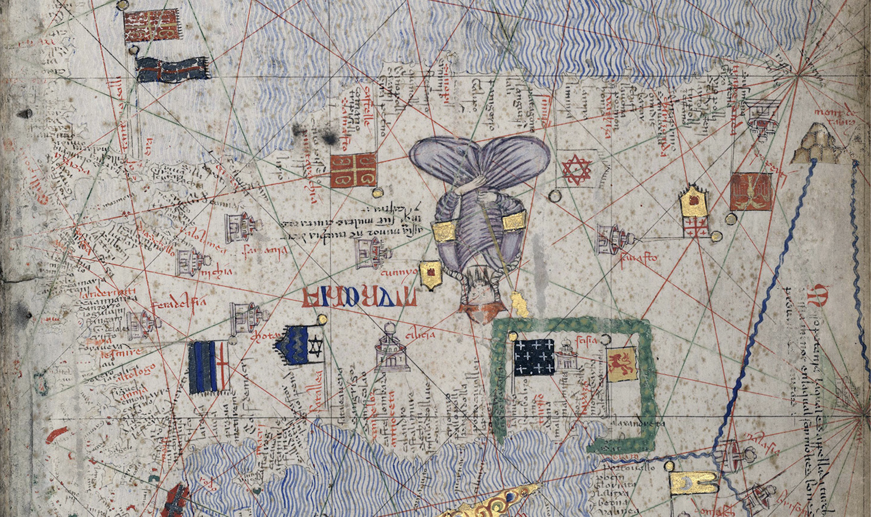 Historical GIS map of Anatolia