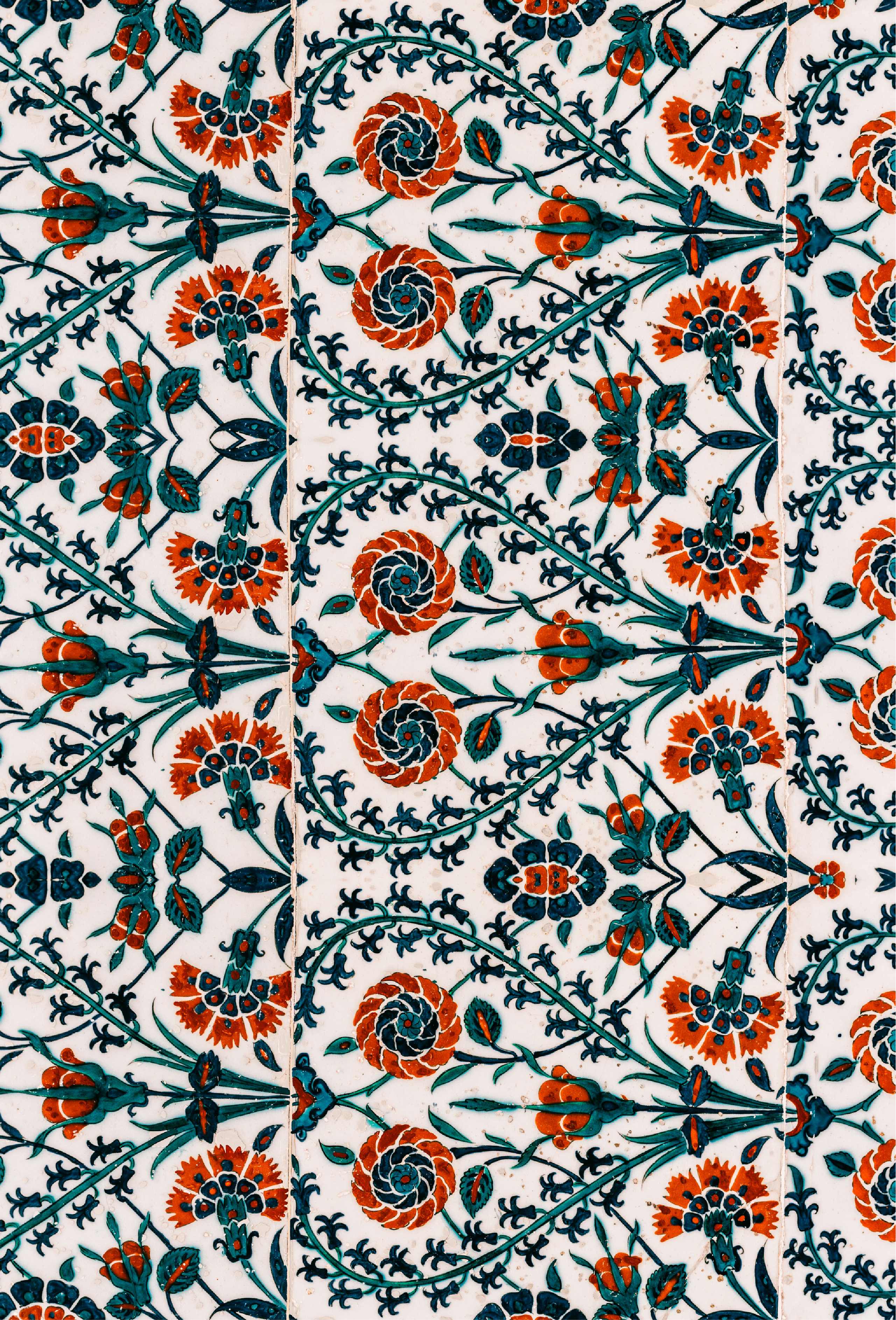 Ottoman Pattern Background